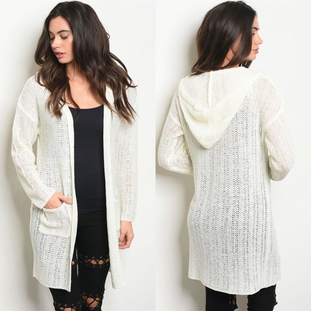 🆕Cardigan lightweight, In ivory - Picture 1 of 5